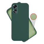 Inbase cloth silicon case for oppo a38 4g green Front Back View