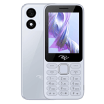 Itel 5330 light blue Front Back View