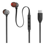 Jbl tune 310c usb c headphone black Front View