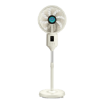 Kuhl exzel h1 400mm next gen desert cooler bldc with remote 2 2l pedestal fan white Front View