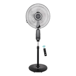 Kuhl inspira p1 bldc motor with remote 400 mm pedestal fan black Front View