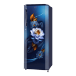 LG 270 l direct single door refrigerator gl b281bbwx dbwzebn blue water lily Front Left View