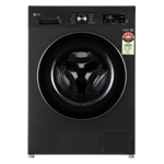 LG 9 0kg fully automatic front load washing machine fhb1209z4b black Front View