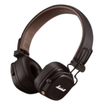 Marshall major iv wireless boom headset brown Front View