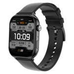 Noise colorfit victor 2 smartwatch jet black Front Left View