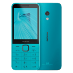 Nokia 235 4G Blue Front Back View