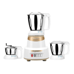 Panasonic MX AV325 600W Mixer Grinder 3 Jars Morble Gold 1
