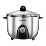 Panasonic SR G18 SUS Full SS 1 8 Litre Electric Rice Cooker Silver