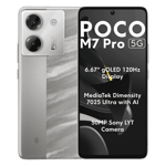 Poco m7 pro 5g lunar dust 6gb 128gb Front Back View