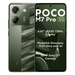 Poco m7 pro 5g olive twilight 8gb 256gb Front Back View