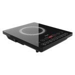 Preethi indi cook ic 125 2100w feather touch induction cooktop black Front View