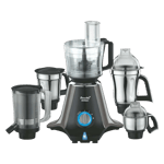 Preethi zodiac mg 218 750w juicer mixer grinder 5 jars black Front View