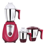 Premier mg142 amiga mixer grinder 3 jars burgundy Full View