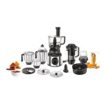 Prestige endura pro mixer grinder 6 jars black Full set