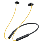 Realme buds wireless 3 black yellow Front View