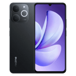 Realme c71 obsidian black 64gb 4gb ram Front Back View
