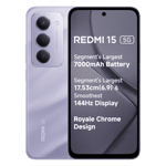 Redmi 15 5g sandy purple 8gb 128gb Front Back View