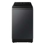 Samsung 10 0kg fully automatic top load washing machine wa80f10s2ctl deep charcoal Front View