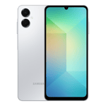 Samsung galaxy a06 5g light gray 64gb 4gb ram Front Back View