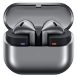 Samsung galaxy buds 3 reserve silver Front View