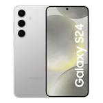 Samsung galaxy s24 5g marble grey 256gb 8gb ram Front Back View