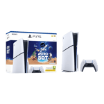 Sony playstation 5 slim standard astro bot chassi bundle white Full View