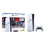 Sony playstation 5 slim standard nba 2k26 bundle d chassi white Full View