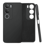 Space cloth silicon case for vivo y29 5g black Full View