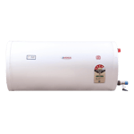 Venus slim storage water heater 10 litre white Full View Image