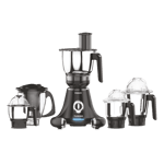 Vidiem tusker pro adc 1000w mixer grinder mg647 a 5 jars black Full Set Model
