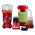 Wonderchef nutri blend ckm 4 jar 1 sipper jar 500 w red Full View Image