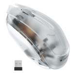 Zebronics clear wireless mouse 2 4ghz white 1