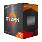amd ryzen 7 desktop processor 8 cores 16treads 4 6ghz pcie3 am4 5700g silver front view