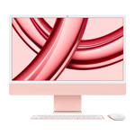 apple imac retina 4 5k display m3 chip with 8 core cpu and 10 core gpu mac os mqrt3hn a pink 8gb 512gb