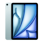 apple ipad air with apple m2 chip 11 inch wifi blue 128gb front view