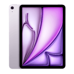 apple ipad air with apple m2 chip 11 inch wifi purple 512gb front view