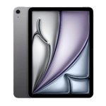 apple ipad air with apple m2 chip 11 inch wifi space grey 128gb front view