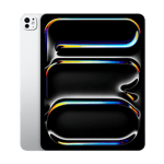 apple ipad pro standard glass with apple m4 chip 13 inch wifi silver 512gb front view front view