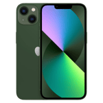 apple iphone 13 green 128gb front back view