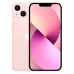 apple iphone 13 pink 128gb front view