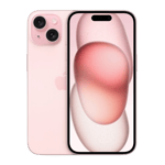 apple iphone 15 Pink 512gb front back view