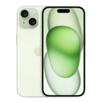 apple iphone 15 green 512gb front back view