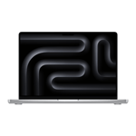 apple macbook pro m4 pro chip with 12 core cpu and 16 core gpu mac os laptop 14 inch mx2e3hn a silver 24gb 512gb front view 01