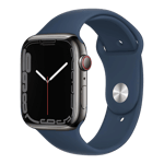 apple watch series 7 gps cellular 41mm mkl23hn a side view