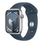 apple watch series 9 gps cellular 41 mm mrhw3hn a left side