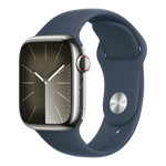 apple watch series 9 gps cellular 41 mm mrj33hn a left side