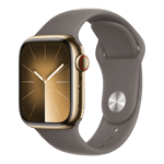 apple watch series 9 gps cellular 41 mm mrj63hn a left side