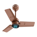 atomberg renesa 600 mm ceiling fan matt brown front view