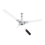 atomberg studio smart 1200 mm ceiling fan marble white front image
