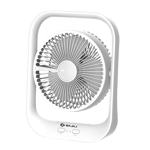 bajaj pygmy personal fan white side view